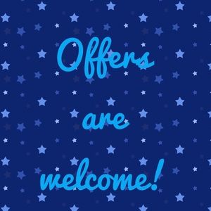 Offers Welcome! 🦋🦋🦋